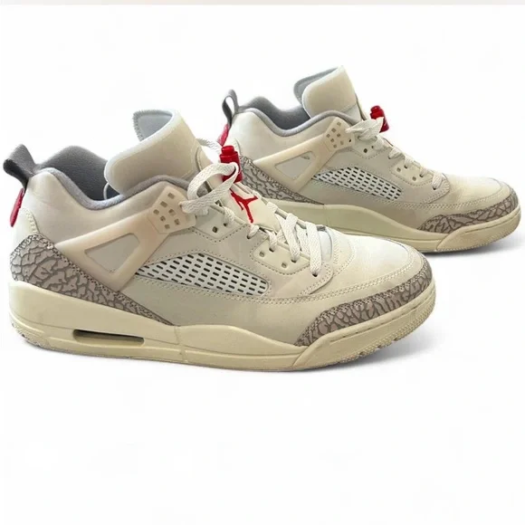 Jordan Spizike Low Sneakers, University Red, Men’s Size 10 - Picture 2 of 8